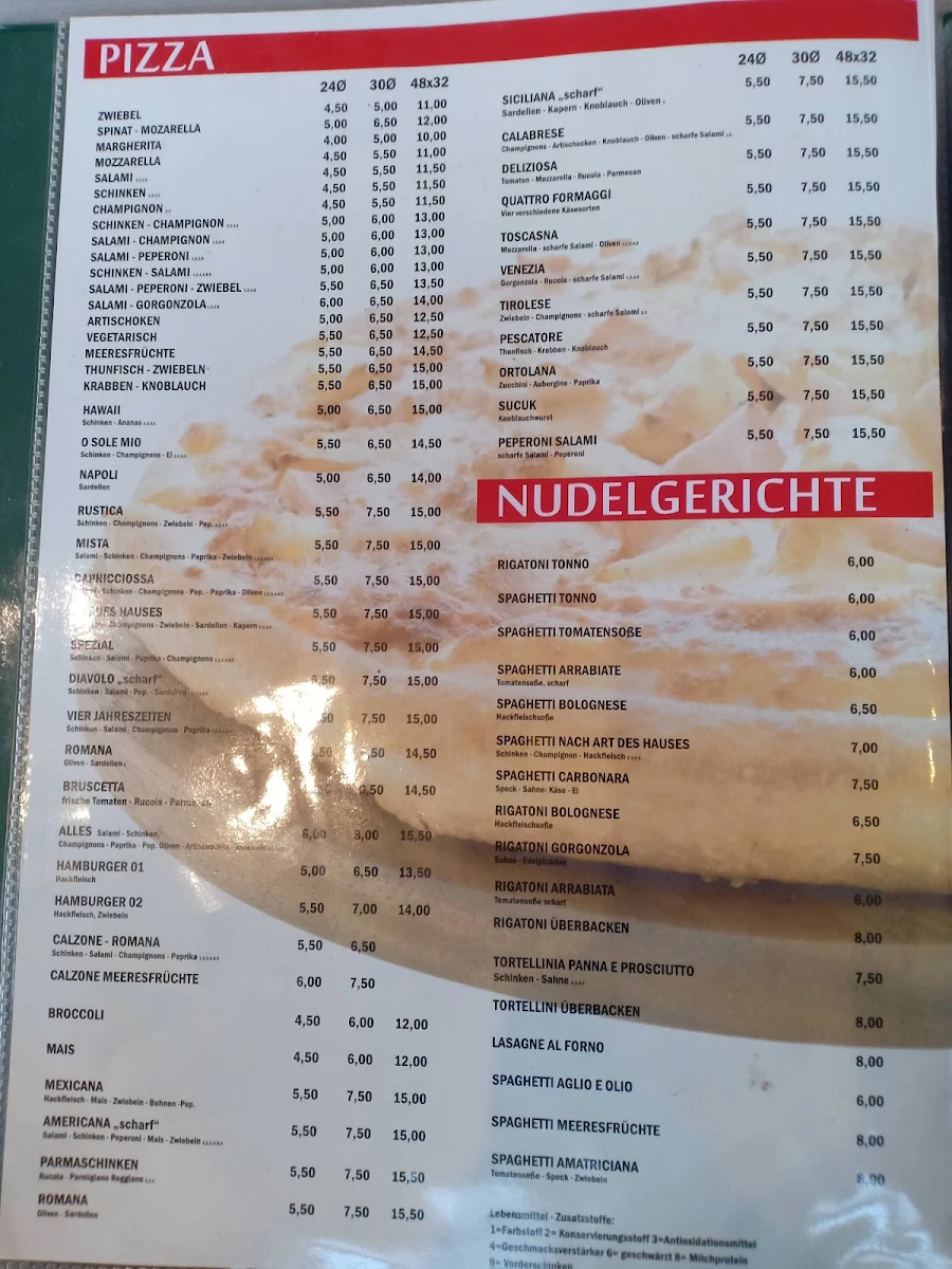 Speisekarte photo 3