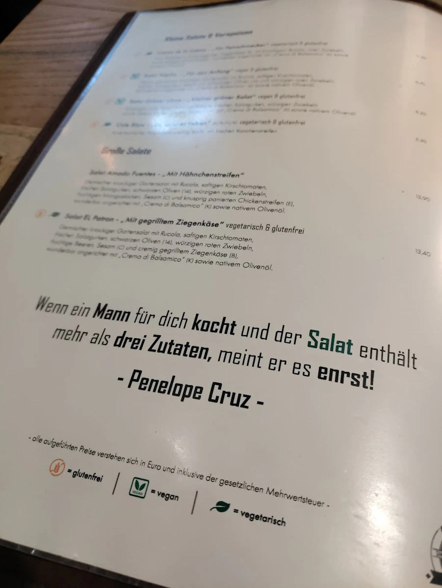 Speisekarte photo 1