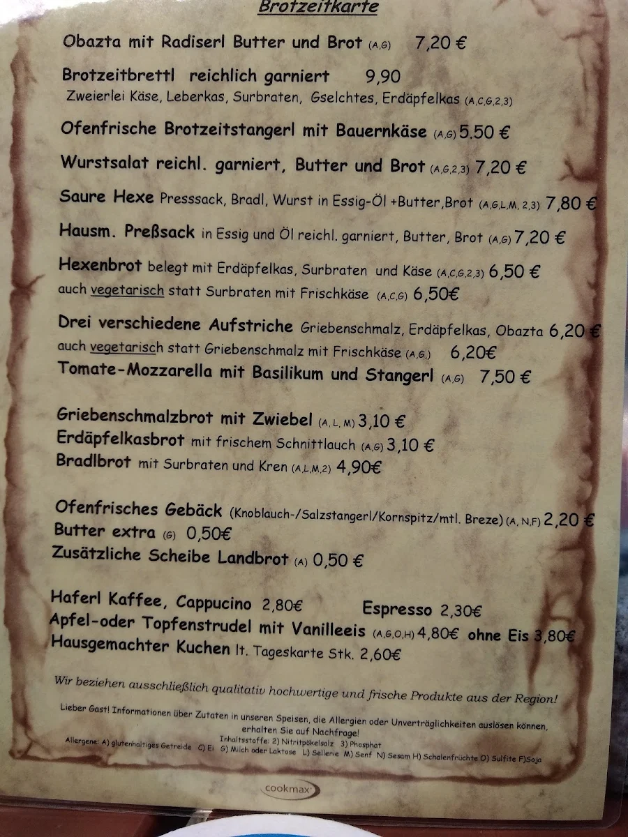 Speisekarte photo 10