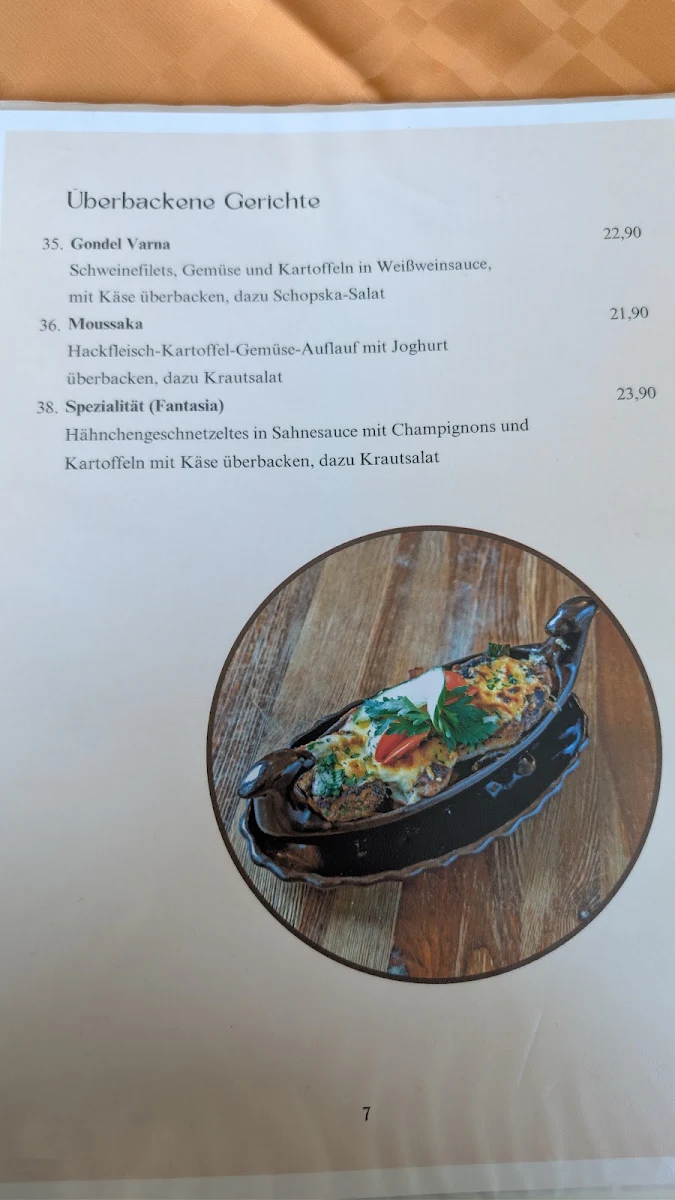 Speisekarte photo 4