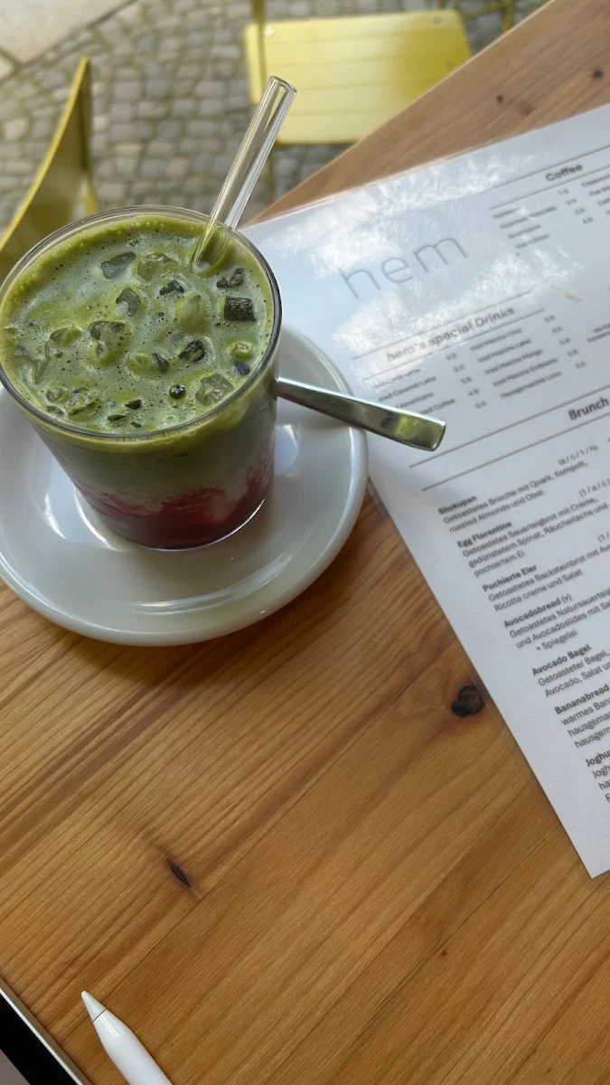 Speisekarte, Hem Cafe