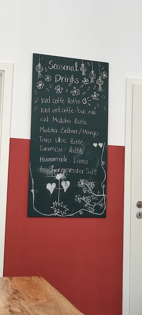 Speisekarte, Hem Cafe