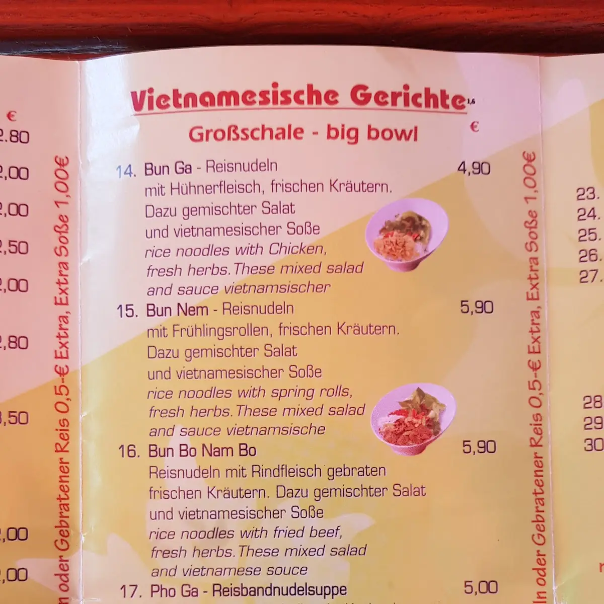Speisekarte photo 10