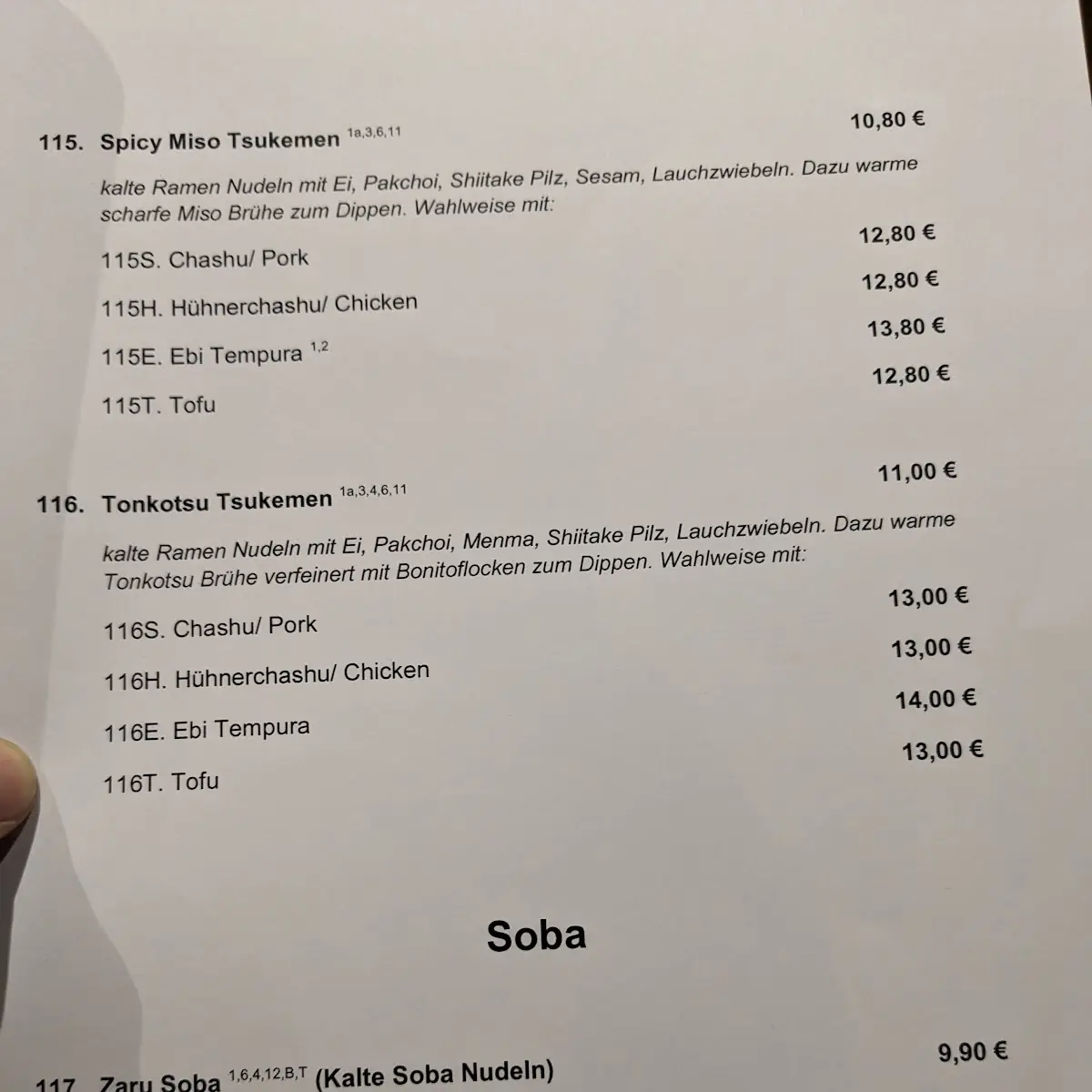 Speisekarte photo 10