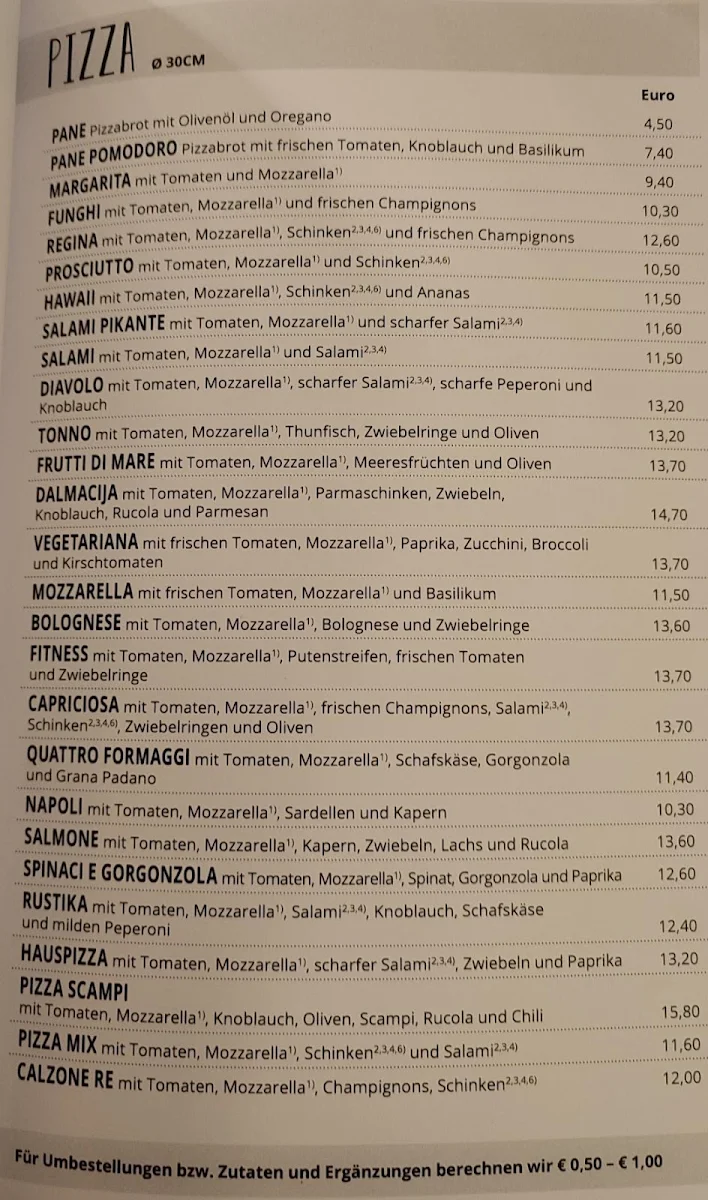 Speisekarte photo 1