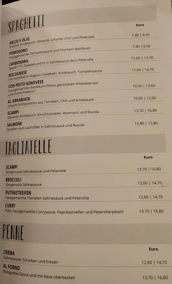 Speisekarte photo 2
