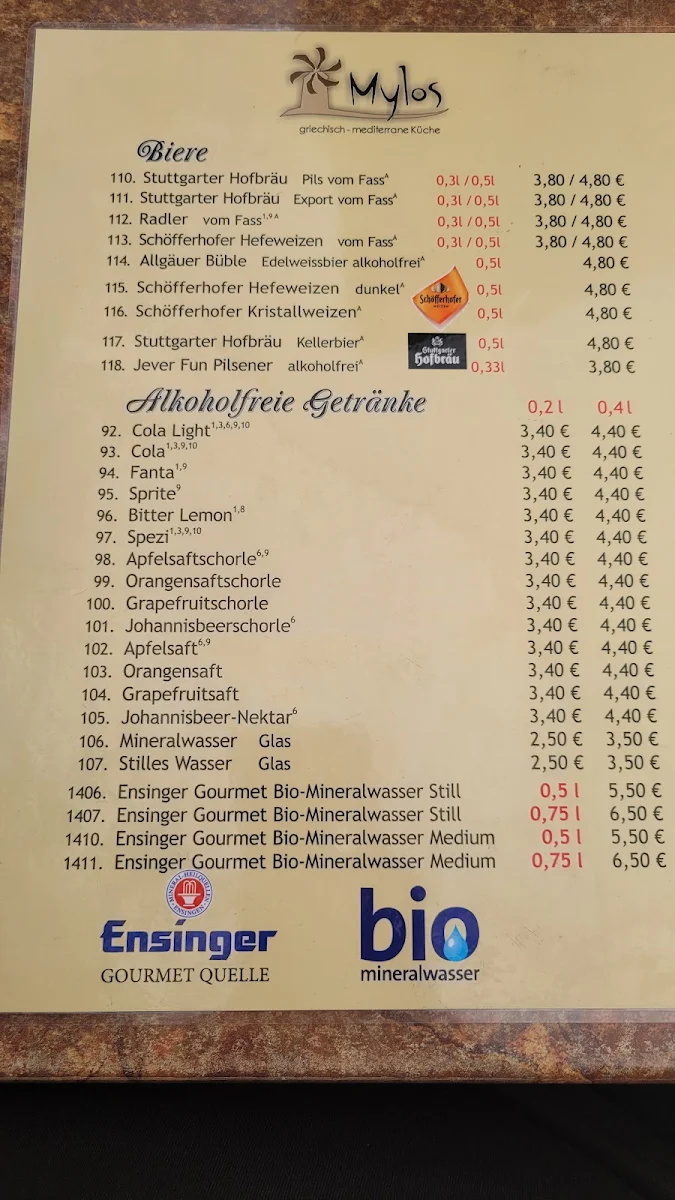 Speisekarte photo 1