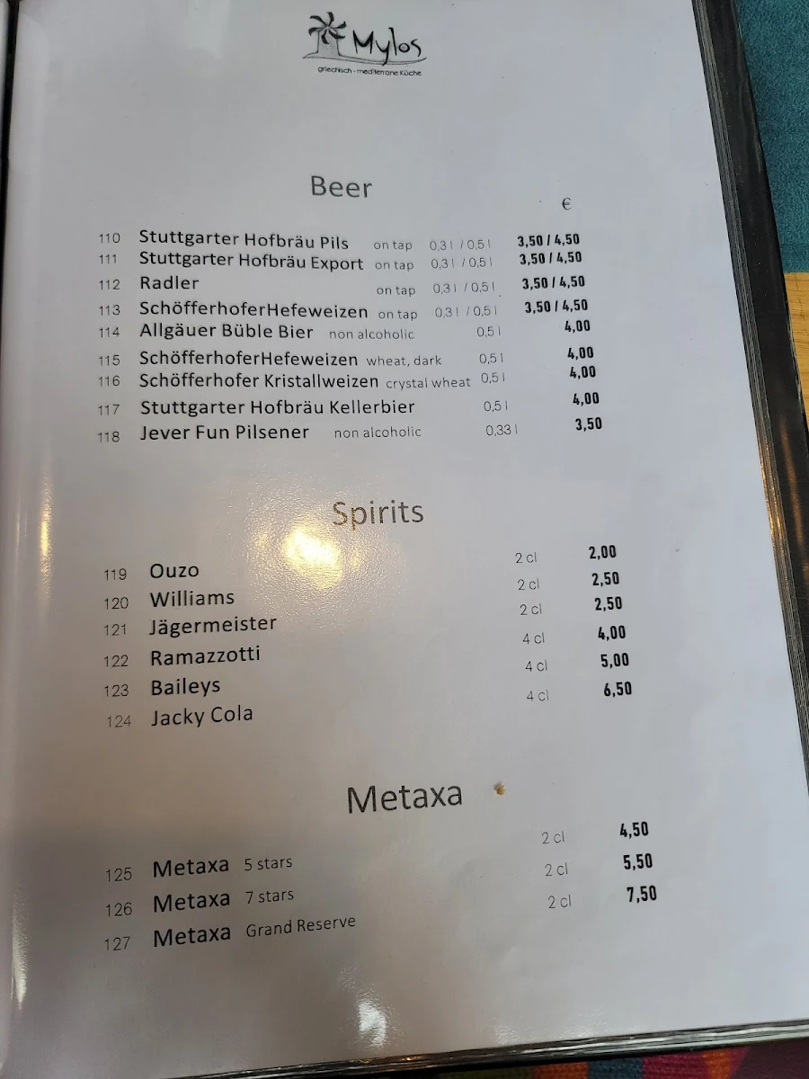Speisekarte photo 4