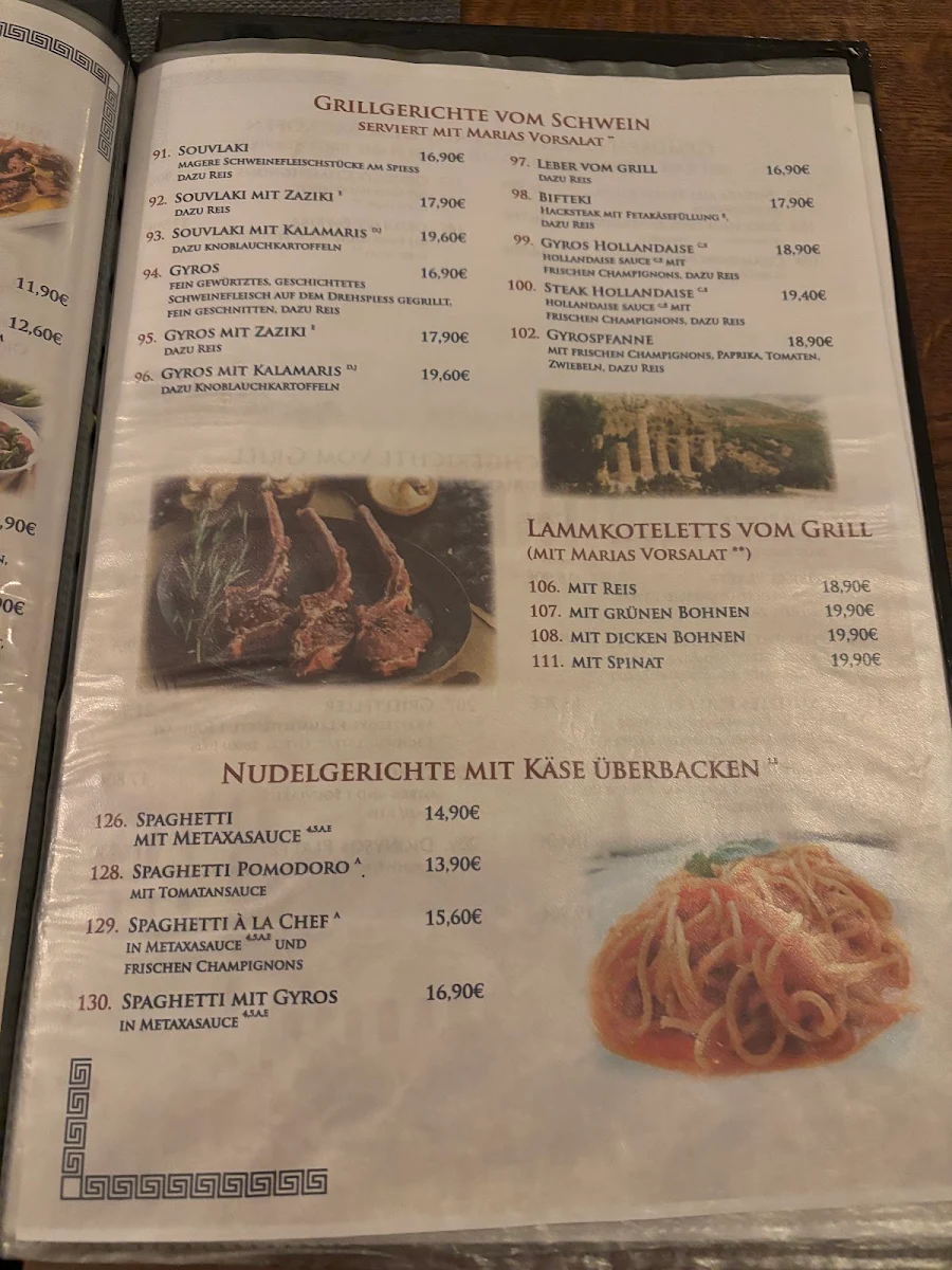 Speisekarte photo 2
