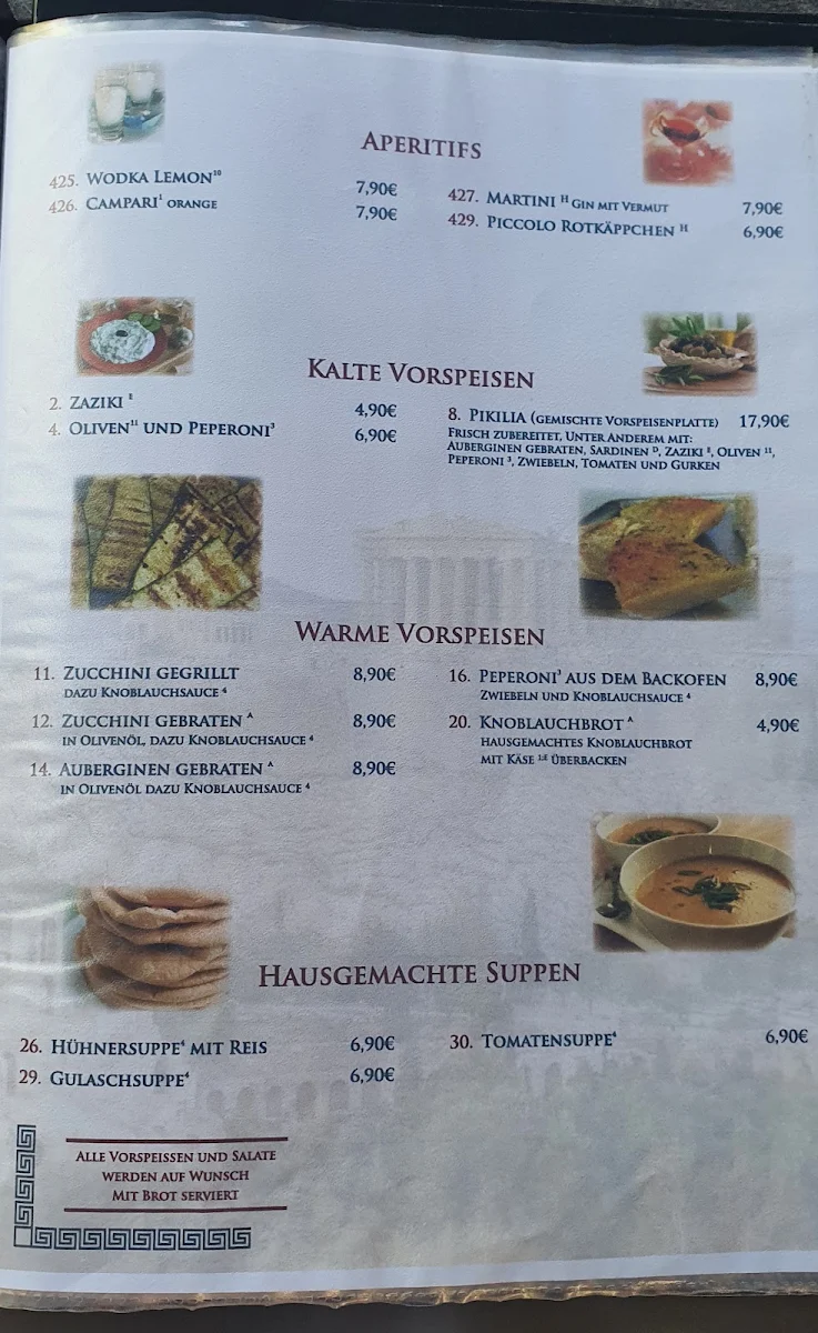 Speisekarte photo 3