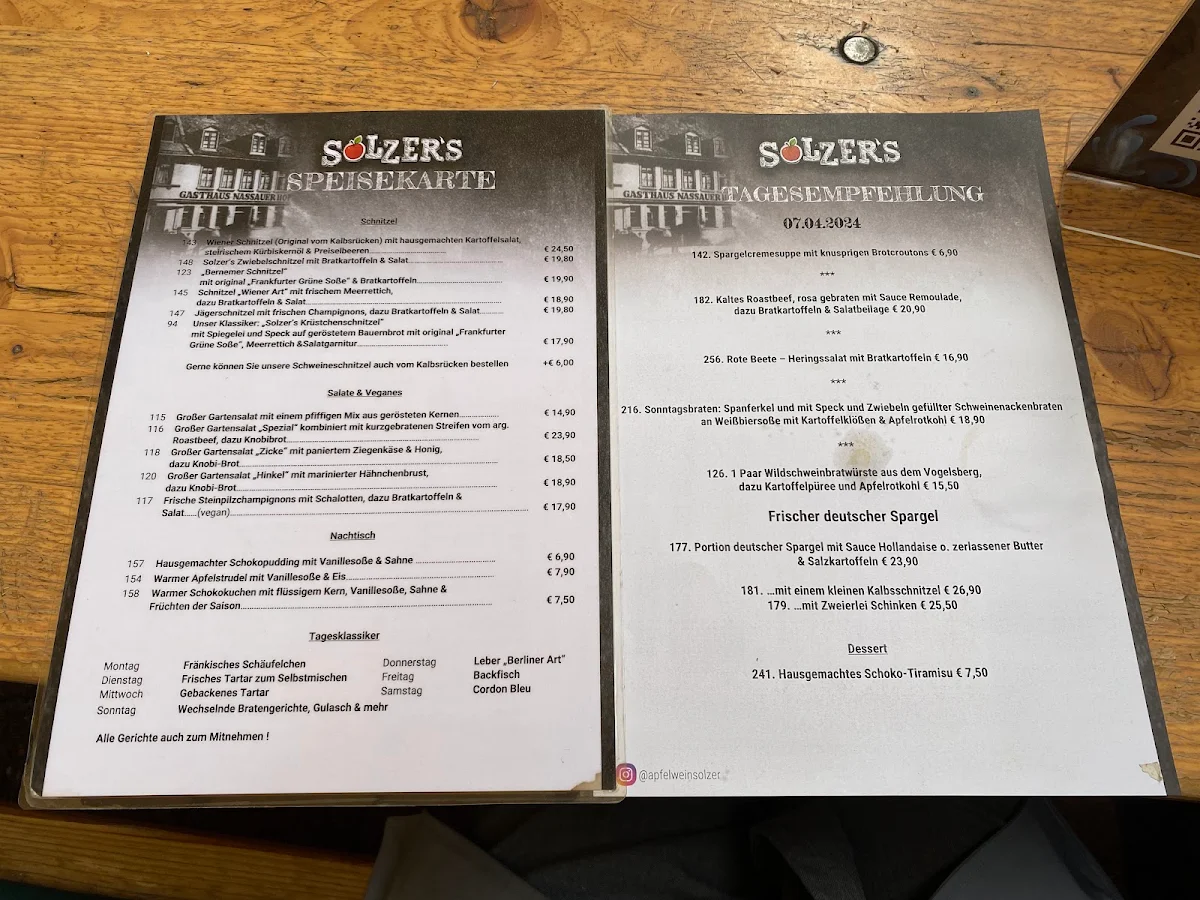 Speisekarte photo 3