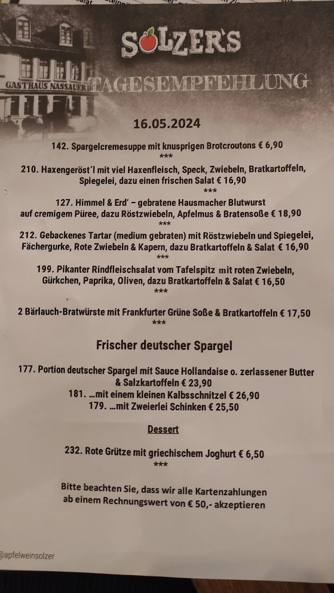 Speisekarte photo 6