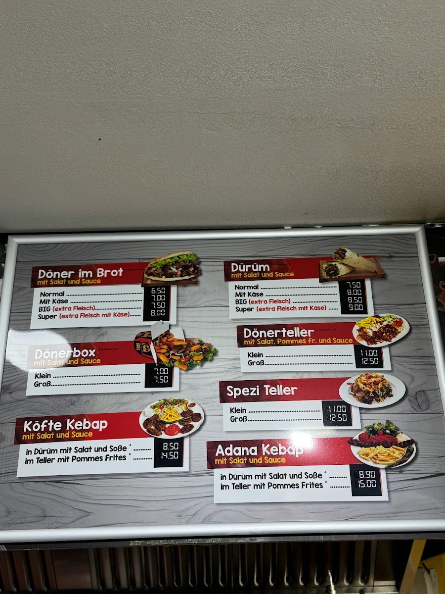 Speisekarte, LAVIN Grill