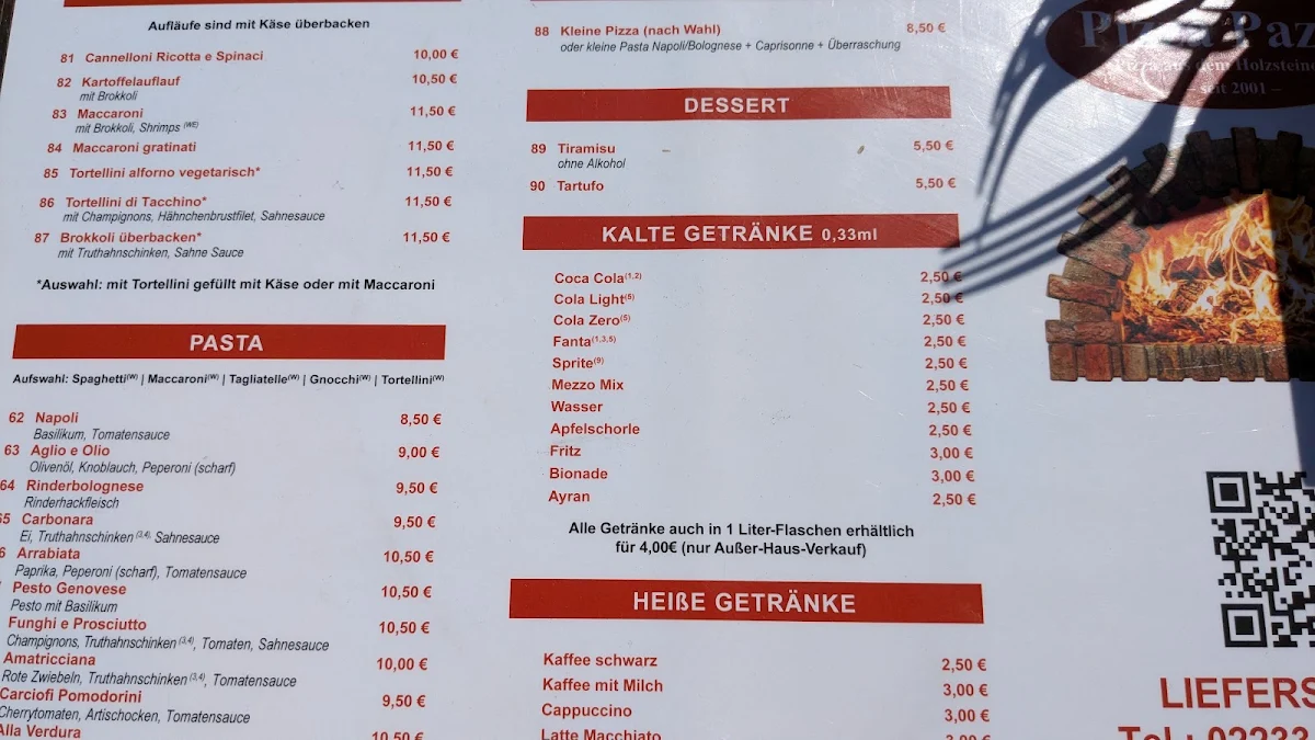 Speisekarte photo 3