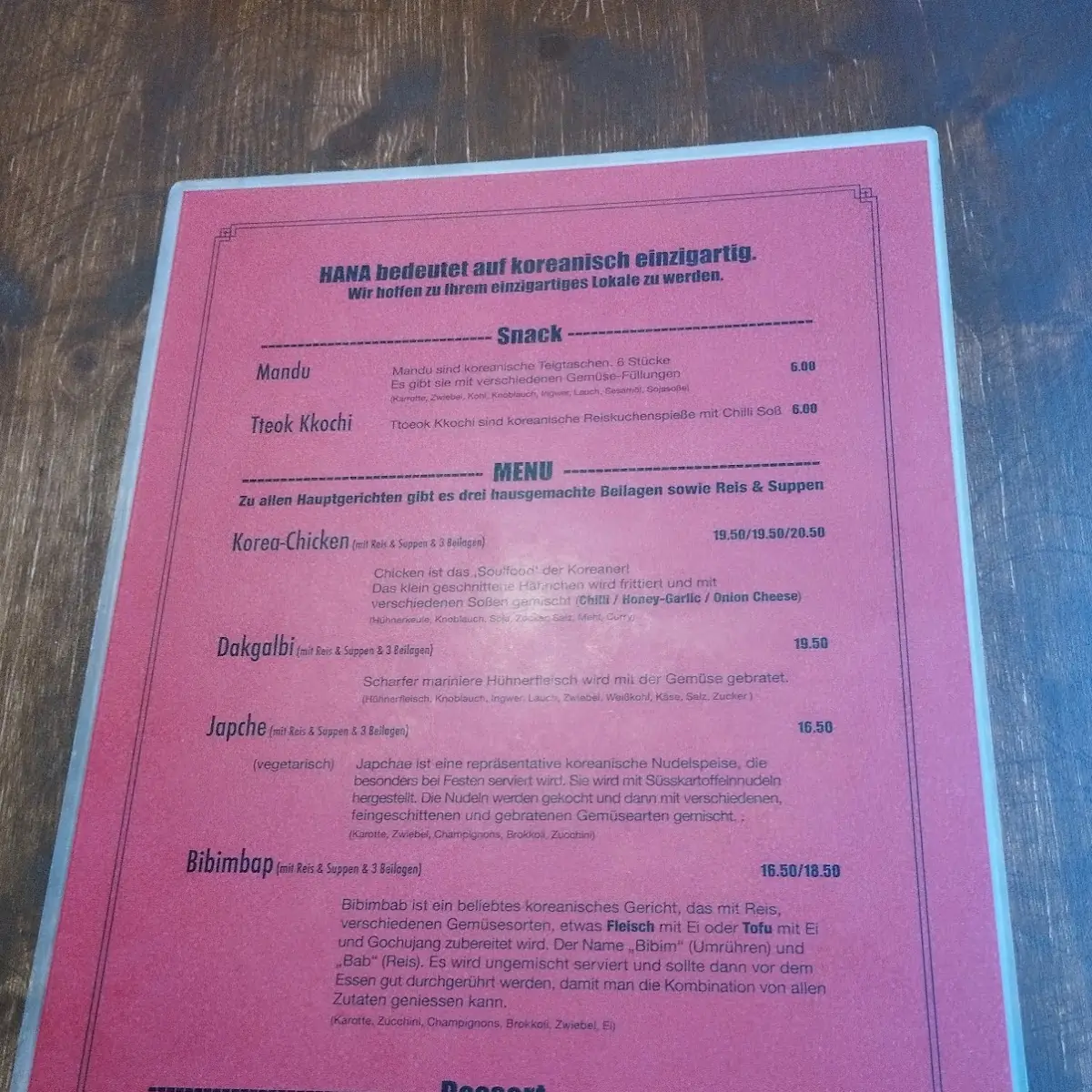 Speisekarte photo 8
