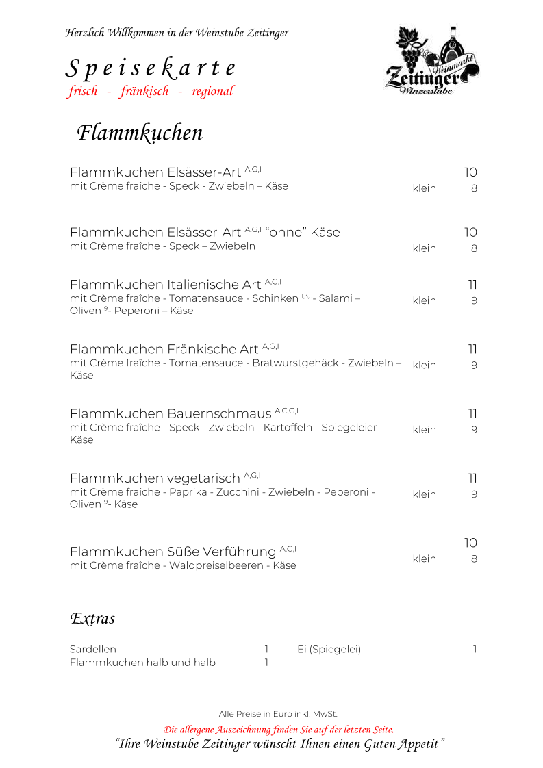 Speisekarte photo 3