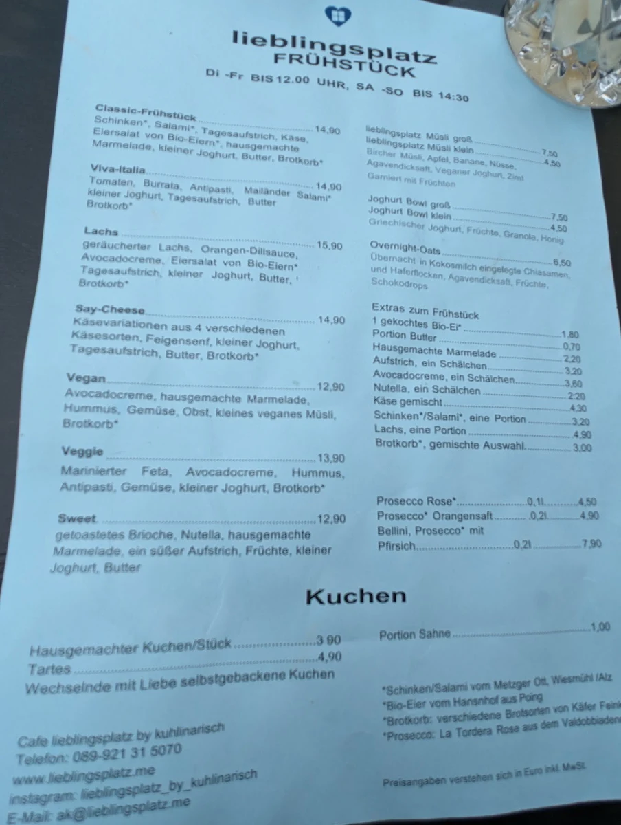 Speisekarte photo 3