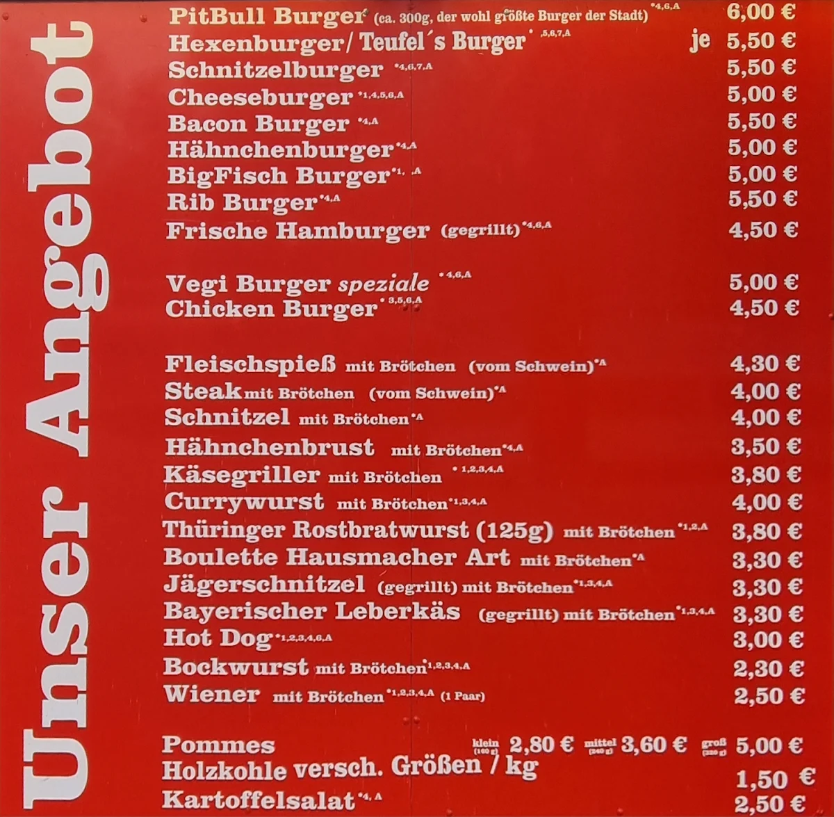 Speisekarte photo 1