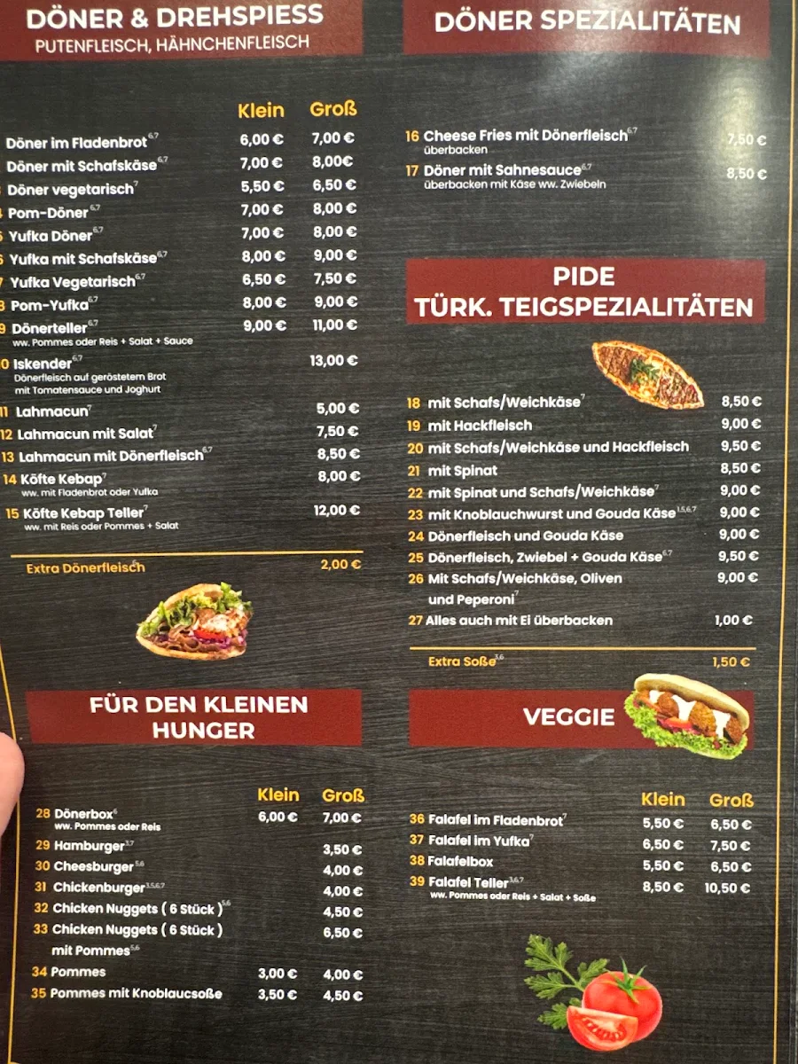 Speisekarte photo 2