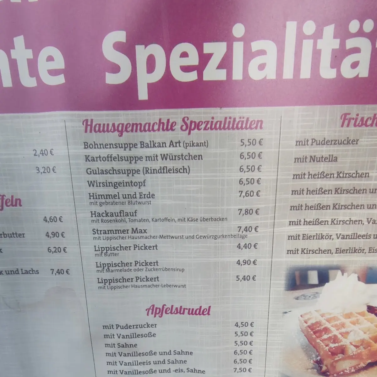 Speisekarte photo 8