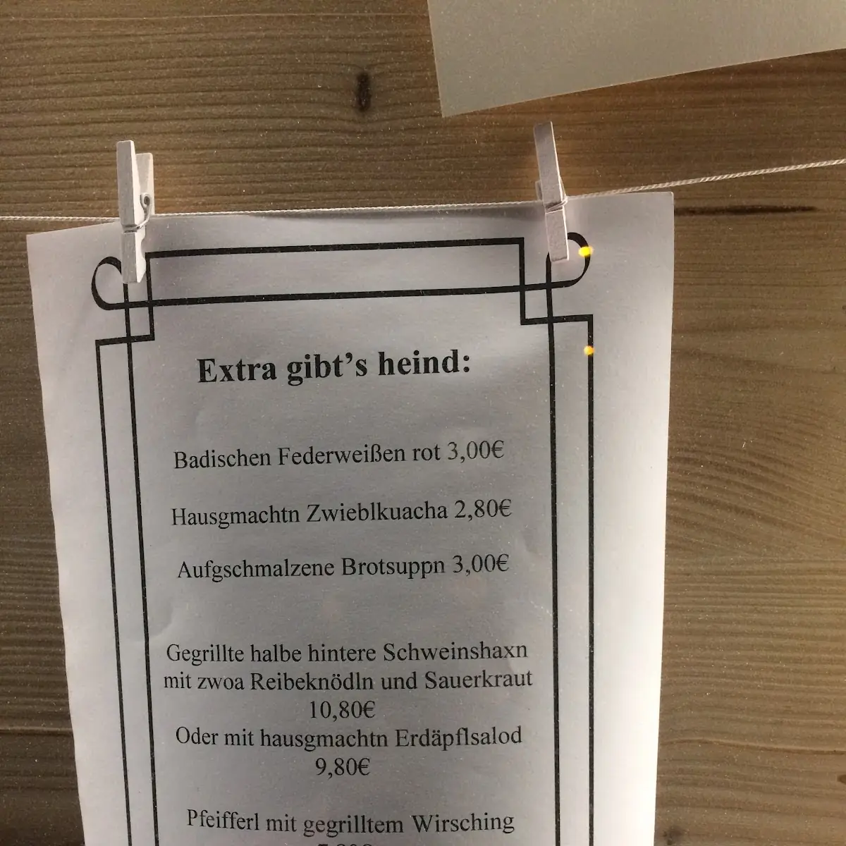 Speisekarte photo 4