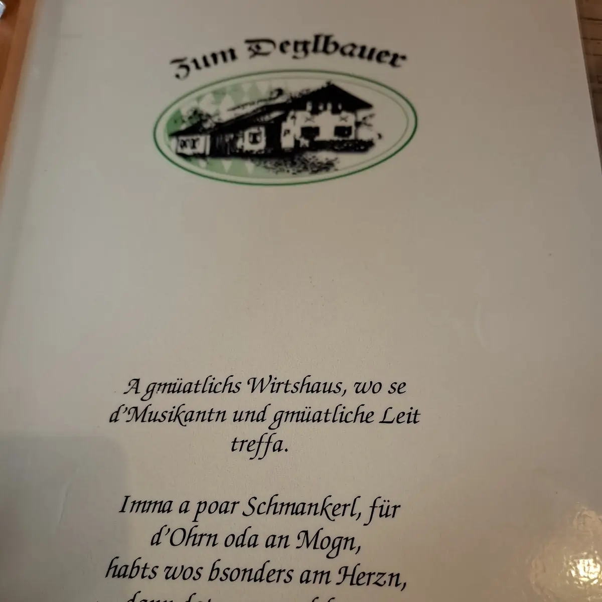 Speisekarte photo 5