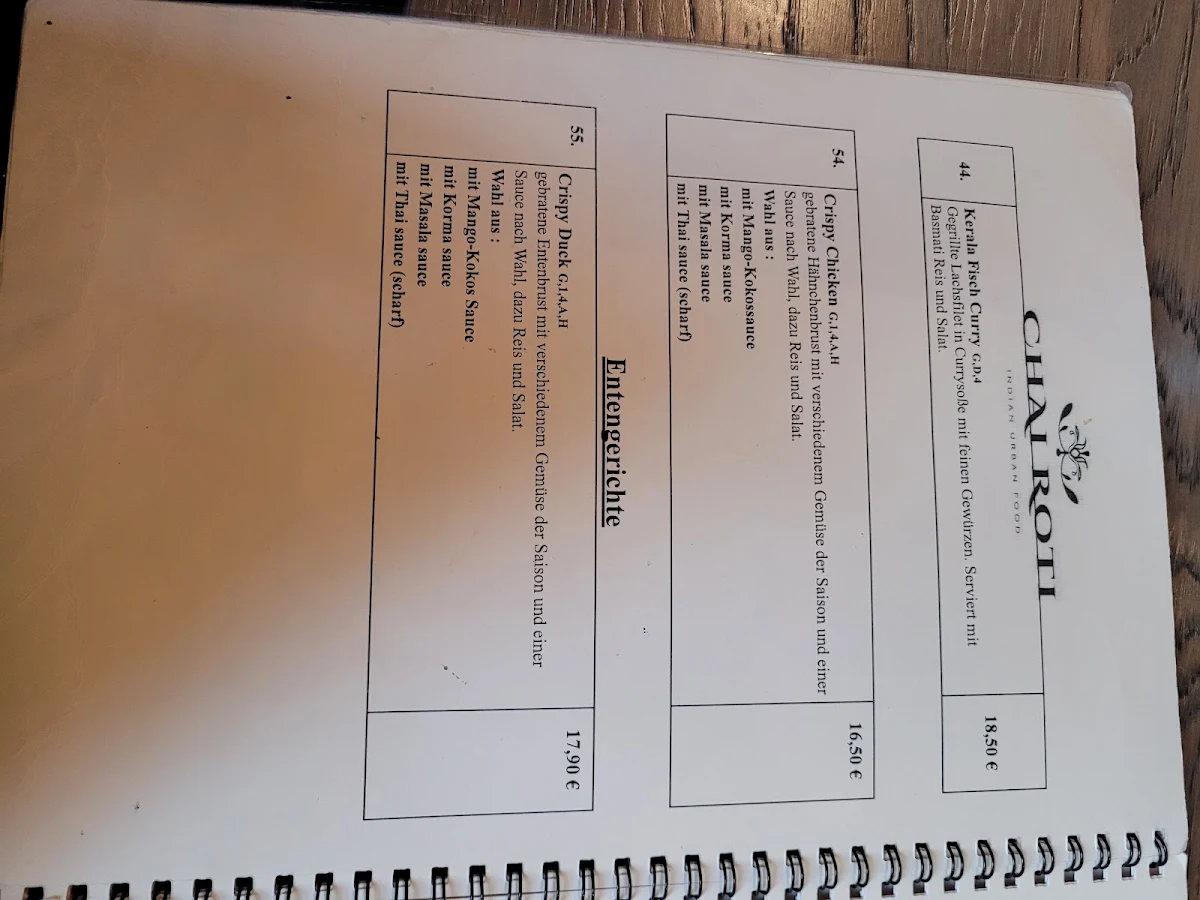 Speisekarte photo 3