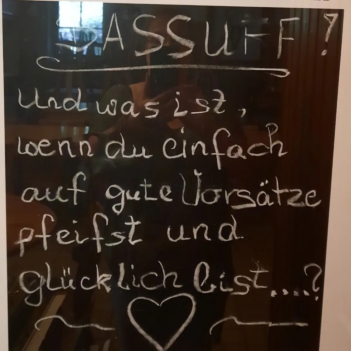 Speisekarte, St.-Anna-Hütte