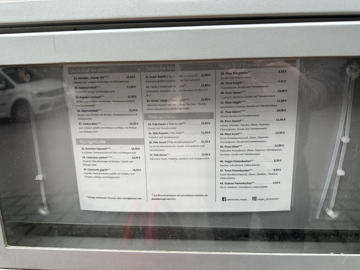 Speisekarte photo 1