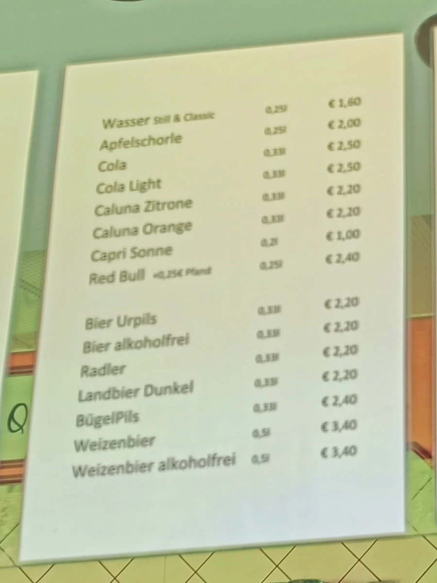 Speisekarte, AusZeit - Lecker Landimbiss