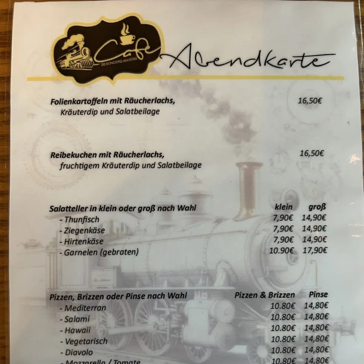 Speisekarte photo 3