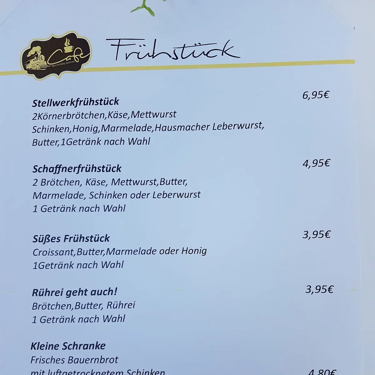 Speisekarte photo 4