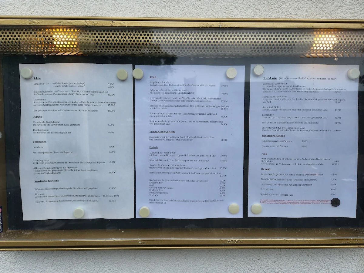 Speisekarte photo 1