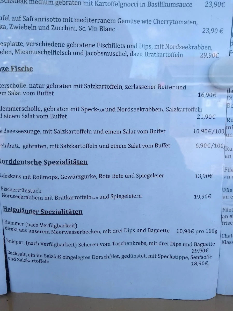 Speisekarte photo 5