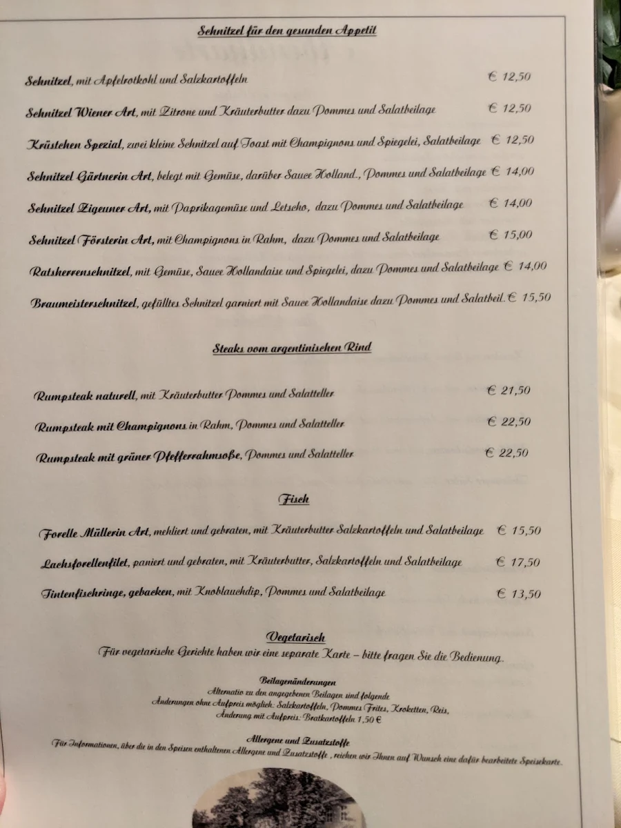 Speisekarte photo 1