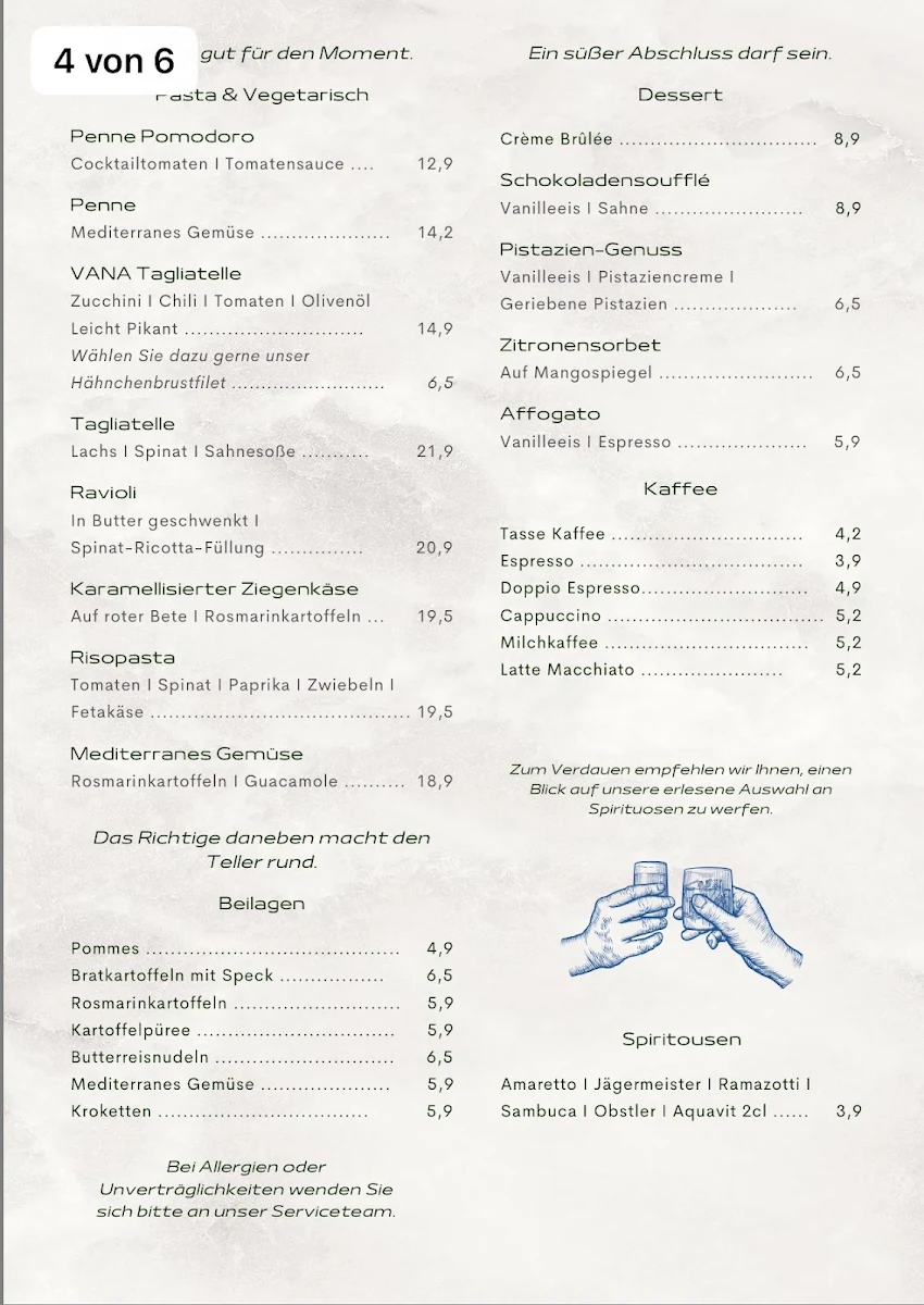 Speisekarte photo 2