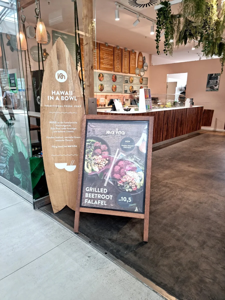 Speisekarte, MA'LOA Poké Bowl