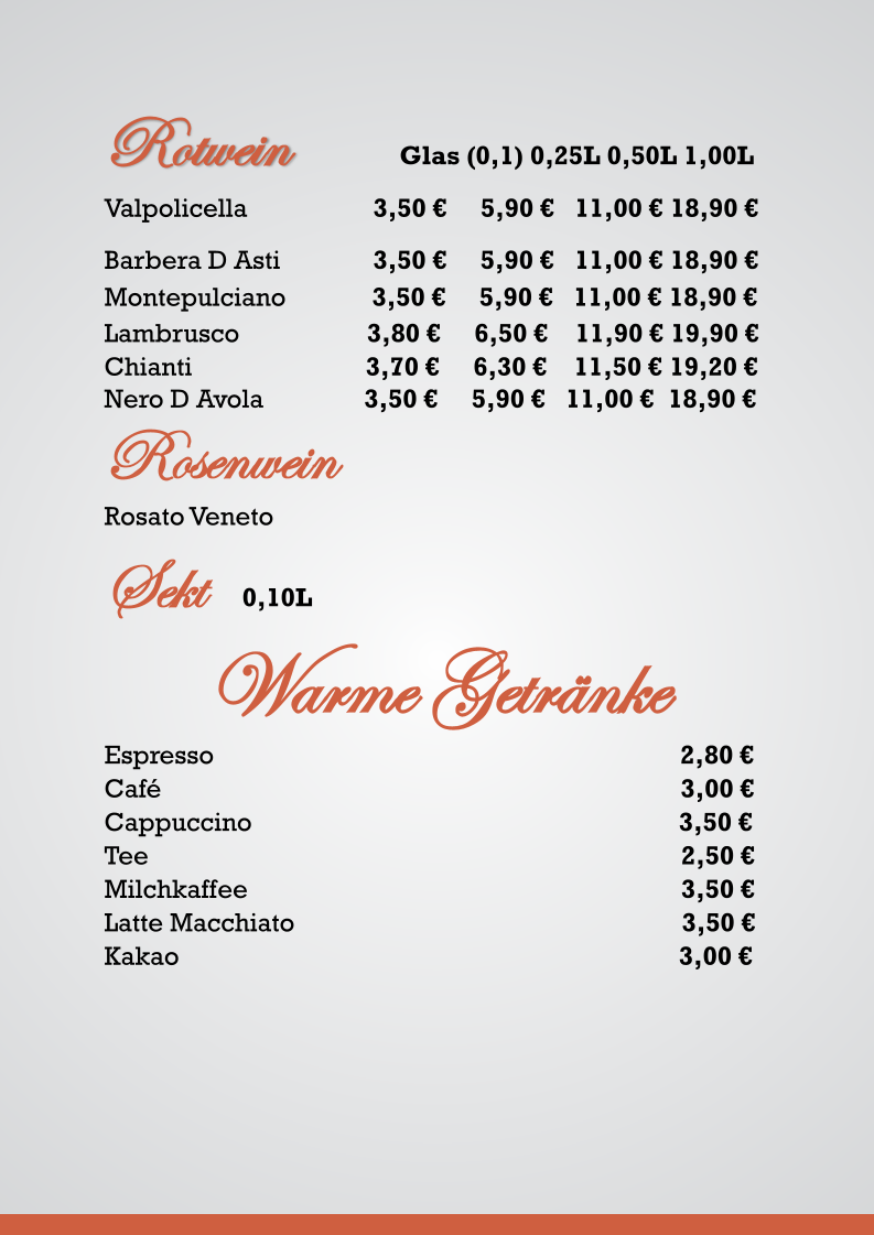 Speisekarte photo 9