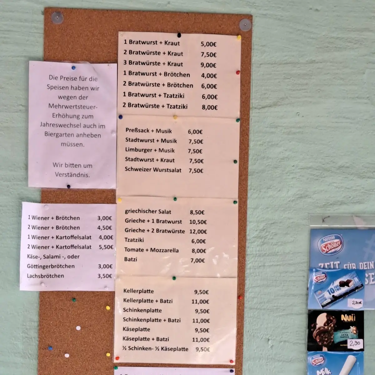 Speisekarte photo 2