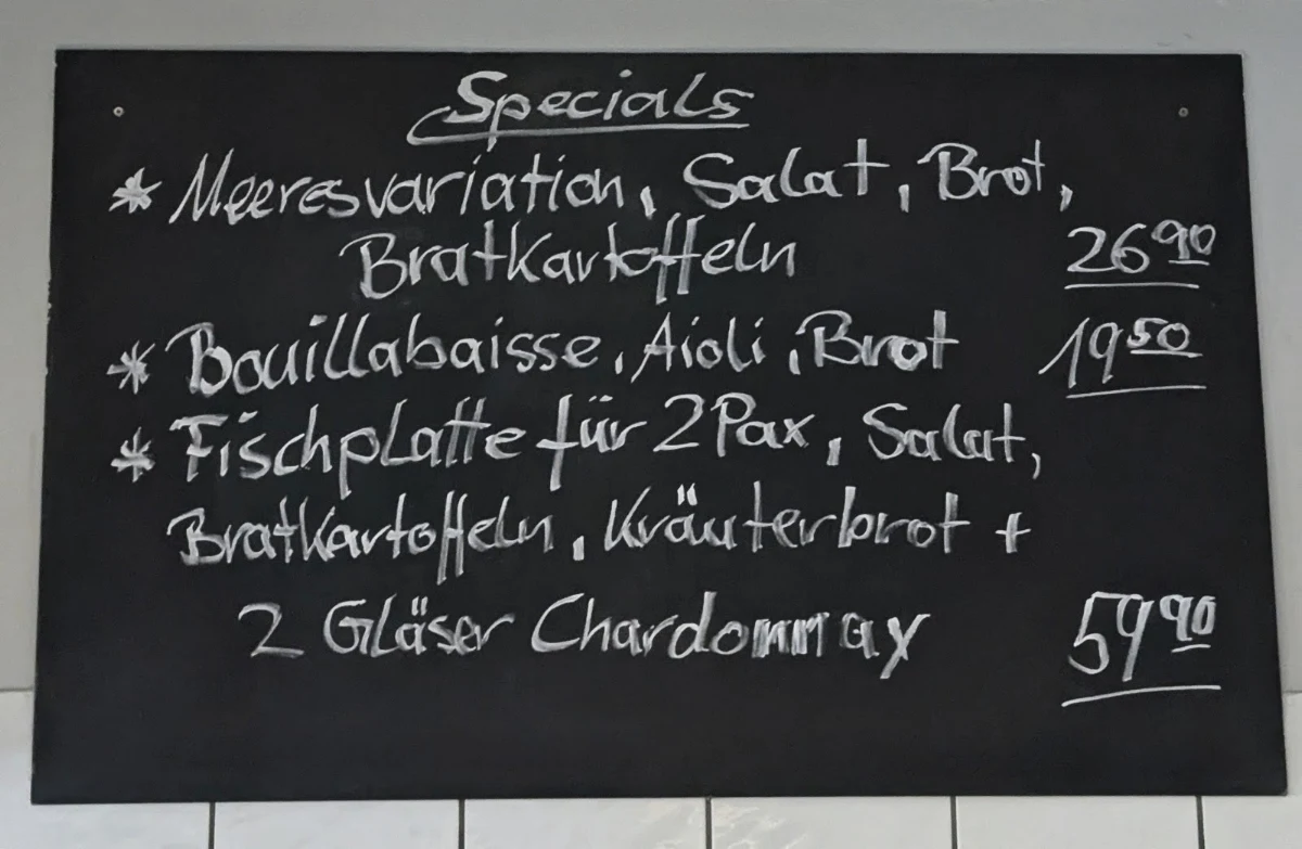 Speisekarte photo 1