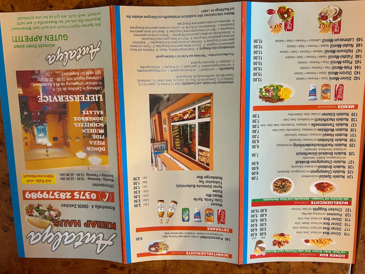 Speisekarte photo 2