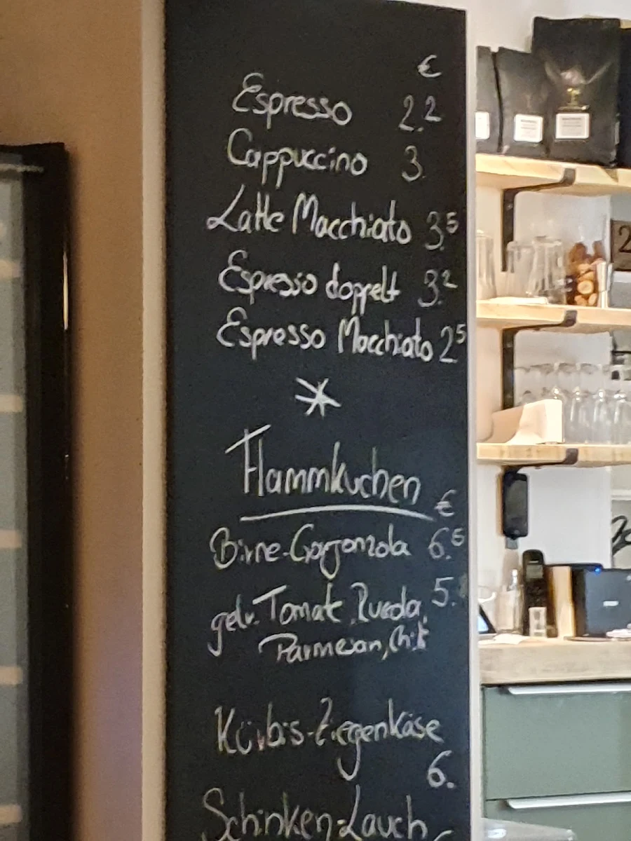 Speisekarte, Lieberbrook Café & Weinbar