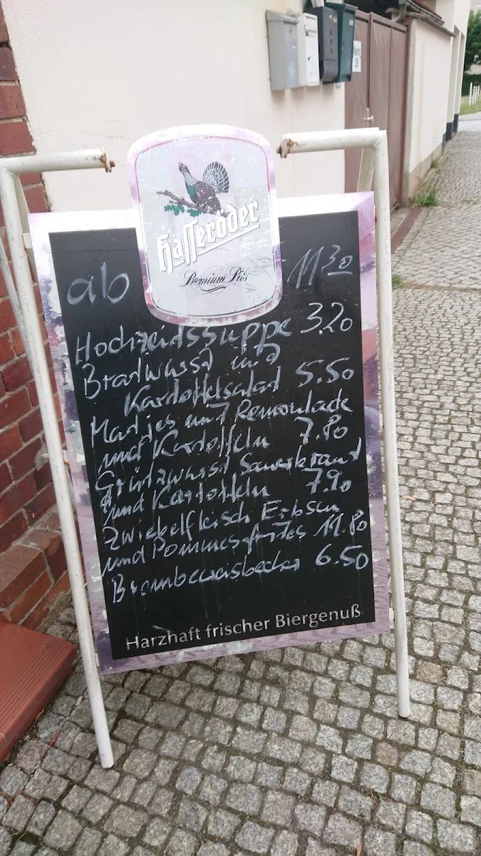 Speisekarte, Altes Brauhaus