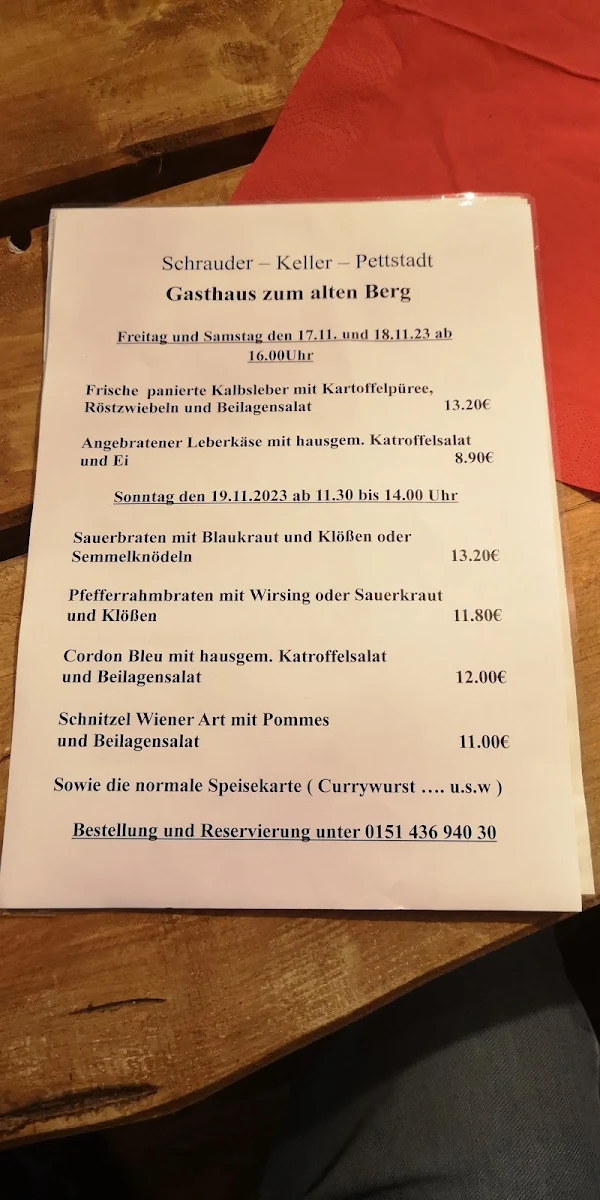 Speisekarte photo 7