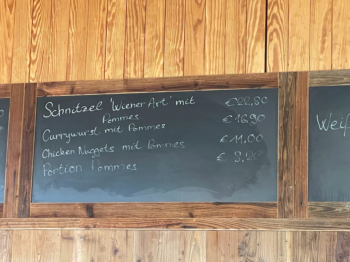Speisekarte, Panoramarestaurant Tegelberg - Schwangau