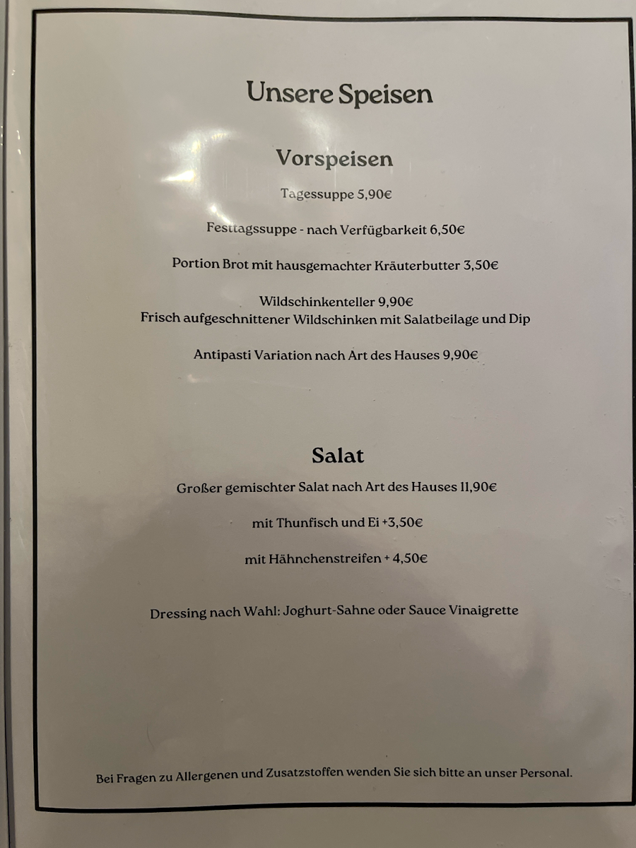 Speisekarte photo 4