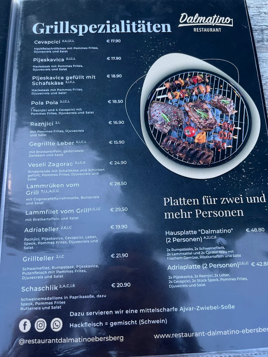 Speisekarte photo 1
