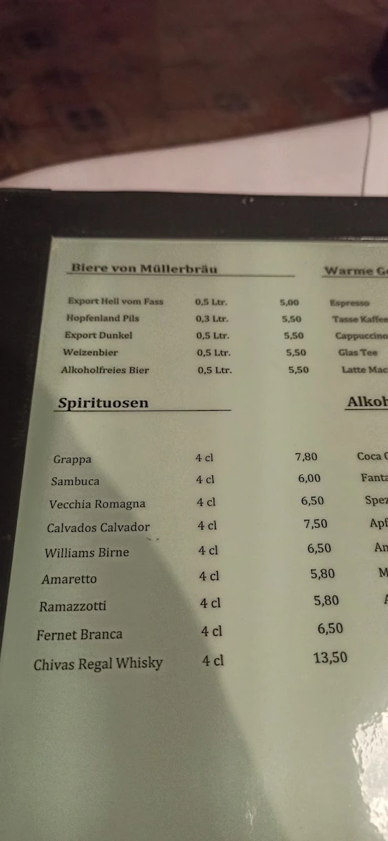 Speisekarte photo 2