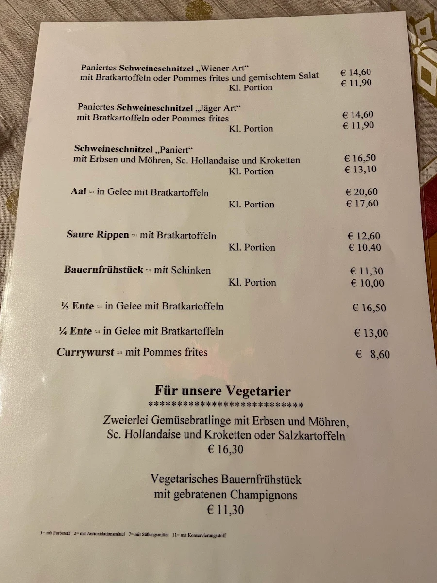 Speisekarte photo 5