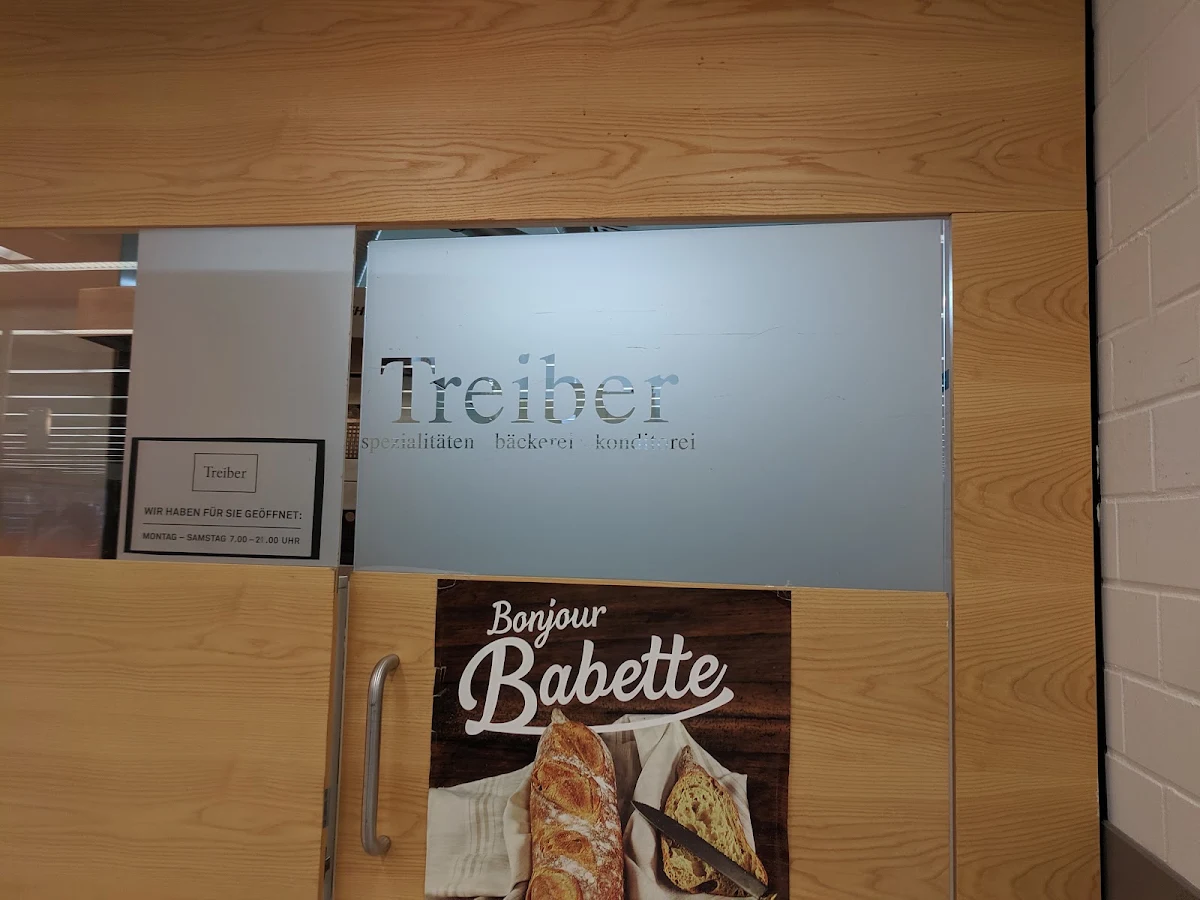 Speisekarte, Treiber Spezialitäten Bäckerei Konditorei